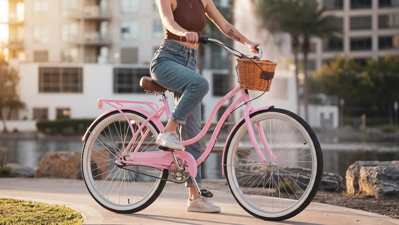 Велосипед круизер Spinn Charm 3-speed Pastel Blue