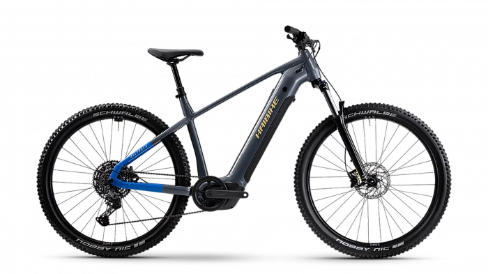 Электровелосипед Haibike AllTrack 6.5 29" XL Grey/Blue/Yellow