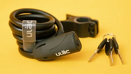 Велосипедный замок Ulac Bauhaus Cable Lock Black