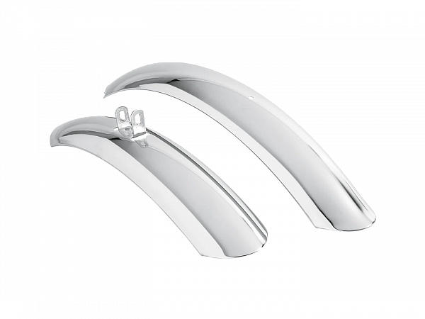 Крылья для велосипеда Electra Cruiser Steel Stubby Fender Set Men's Chrome 26