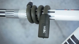 Велосипедный замок Ulac Avenir Memory Cable Lock Grey