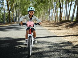 Детский шлем Woom READY Kids' Helmet red M