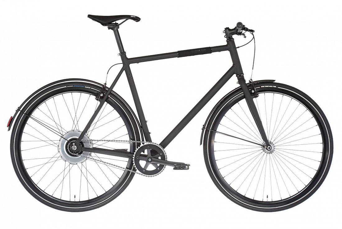 Электровелосипед FIXIE Inc. Backspin Zehus «All in One» Black 55 см