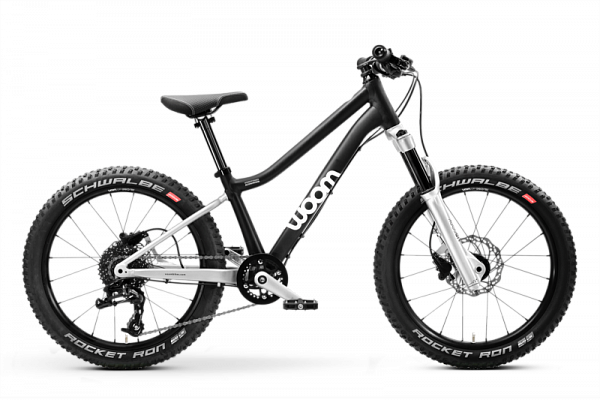 Детский велосипед Woom off air 4 black 20”