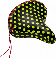 Седло для велосипеда Electra Lace Saddle Black/Green