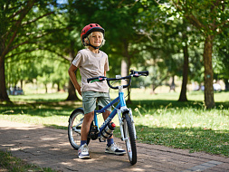 Детский шлем Woom READY Kids' Helmet red M