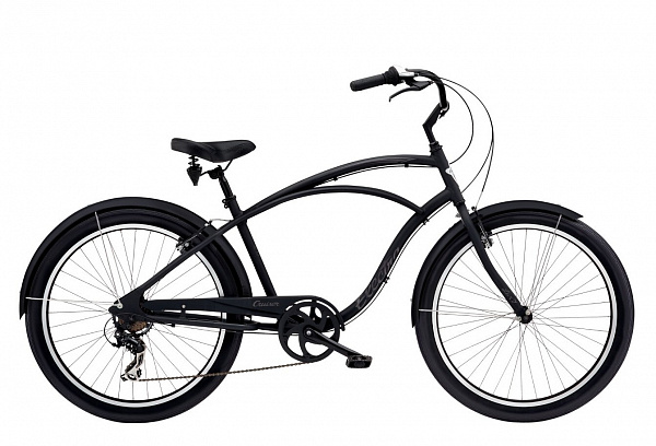 Велосипед Electra Cruiser Lux 7D Step Over Black