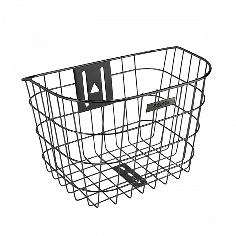 Корзина для велосипеда Electra Stainless Wire Headset Mount Front Basket Black