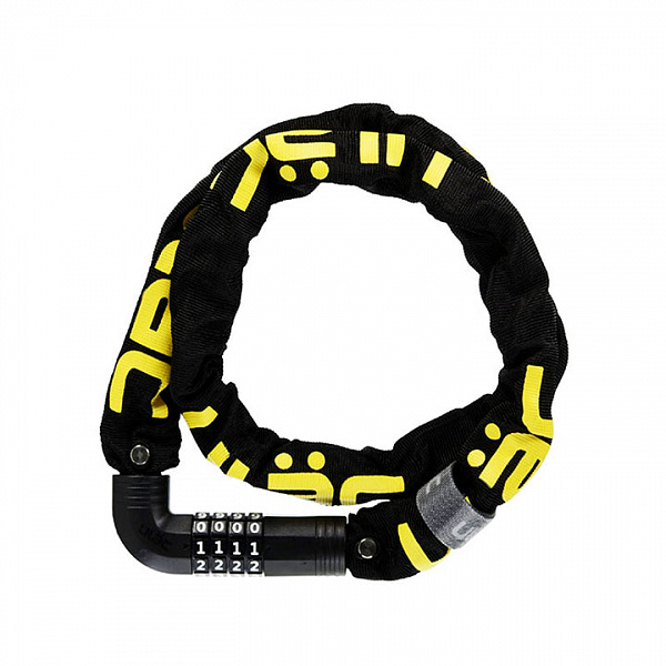 Велосипедный замок Ulac Steel Kombat Chain Lock Combo Black