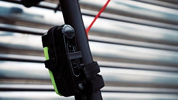 Велосипедный замок Ulac Type-AX Alloy Blade Folding Lock Neon