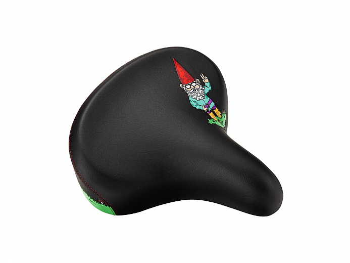 Седло для велосипеда Electra Gnome Saddle w/Elastomers Black