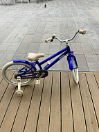 Детский велосипед Spinn Pixie 20" Sonic Blue (Garage Vintage)