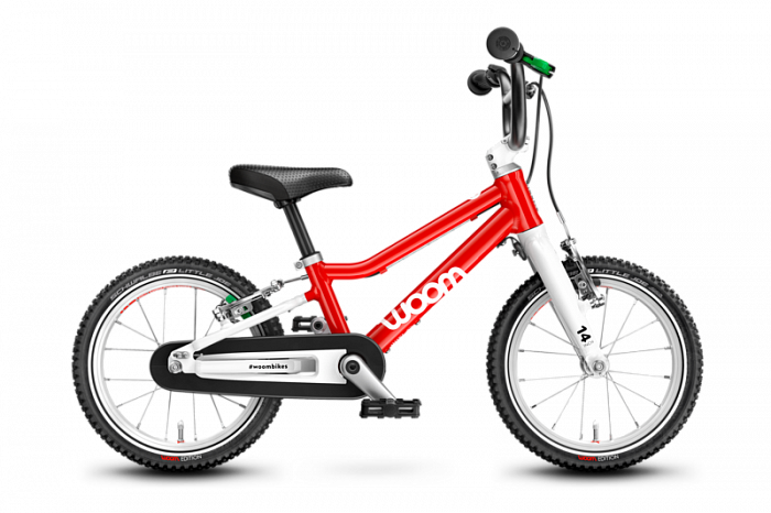 Детский велосипед Woom original 2 G red 14”